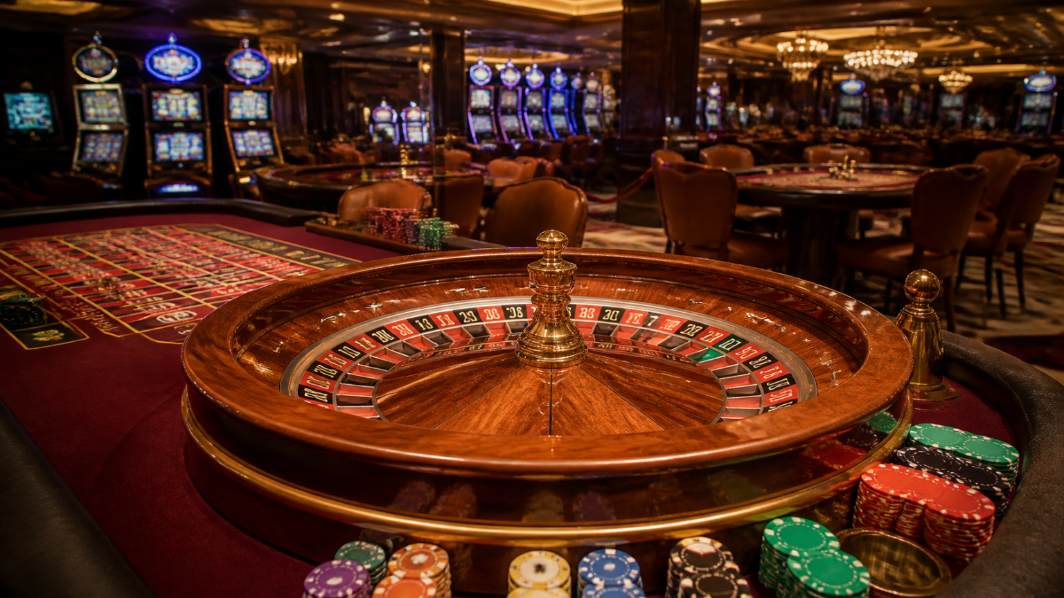 How to Choose a Trusted Online Casino Singapore Players Can Use Casino gaming table with roulette wheel and cards