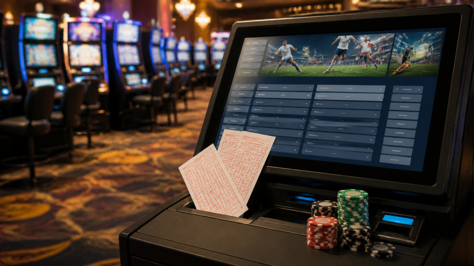 Siti scommesse non aams: cosa valutare prima di scegliere Schermata di scommesse e fiches da casinò